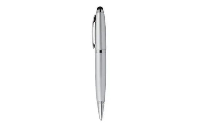20 Custom Darien Brass Zurich Usb Pen And Stylus - Metallic