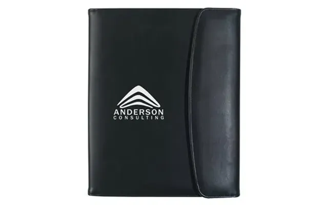 20 Promotional Leather Look Portfolio - 30 Page Lined