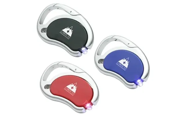 200 Custom Carabiner Swivel Light & Pen - Led Light