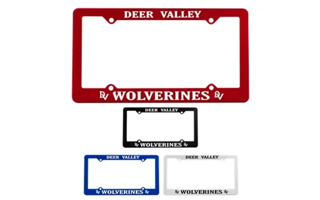 200 Custom Economy License Frame - Universal Fit