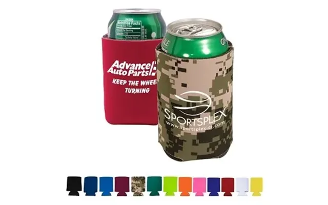 200 Custom Folding Can Cooler Sleeve - Insulated & Portable