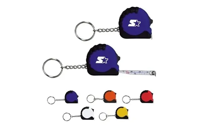 200 Custom Mini Grip Tape Measure Key Chain 3.25' - Self-locking & 