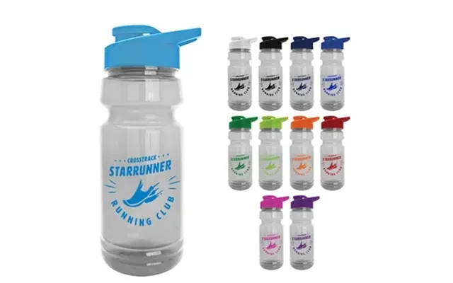 200 Customized The Trainer - 24 Oz Transparent Water Bottle With 