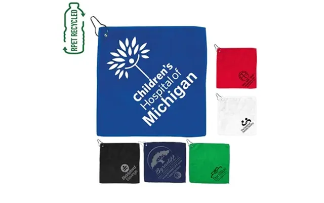 200 Customized The Wedge 300gsm Heavy Duty Microfiber Golf Towel 