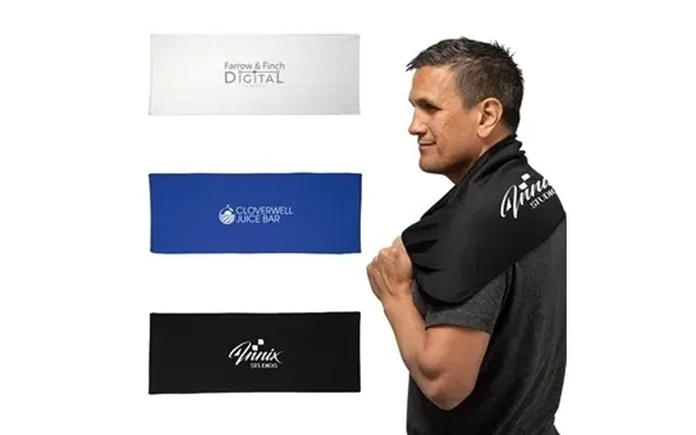 200 Promotional Andes Rpet Cooling Towel - Recycled Material & 