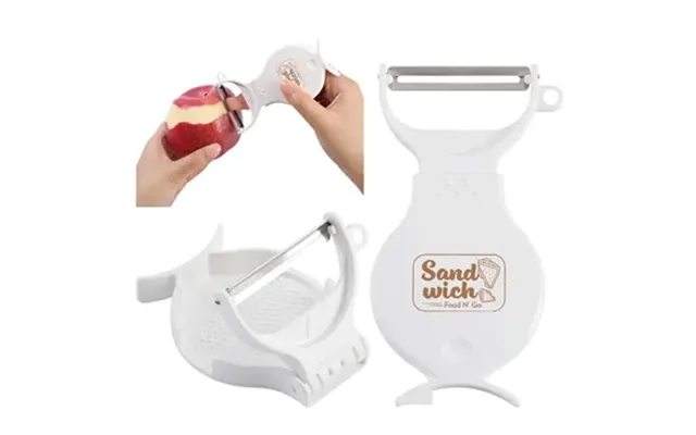 200 Promotional Pare 3-in-1 Peeler & Grinder - Stainless Steel 
