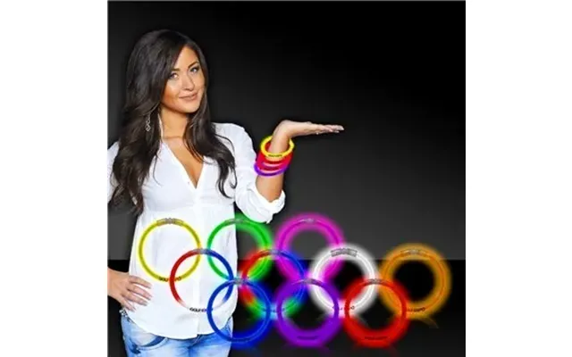 200 Promotional Superior 8 Glow Bracelets - Variety