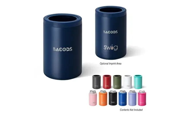 24 Custom 12 Oz Swig Life Can Cooler - Vacuum Insulated & Non-slip