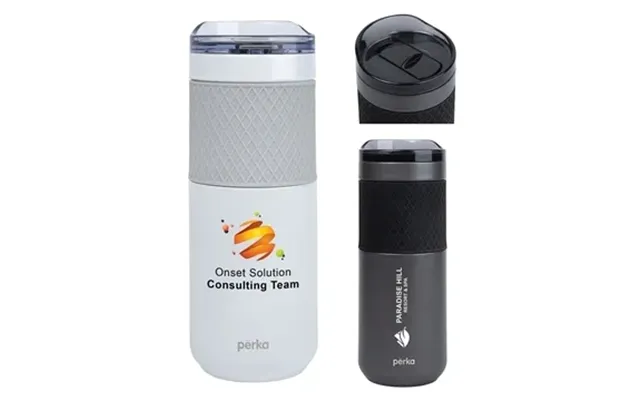 24 Custom Perka Avery 17 Oz Double Wall, Stainless Steel Tumbler - 