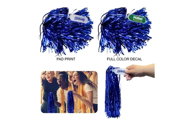 240 Customized Rally Pom Pom - Metallic