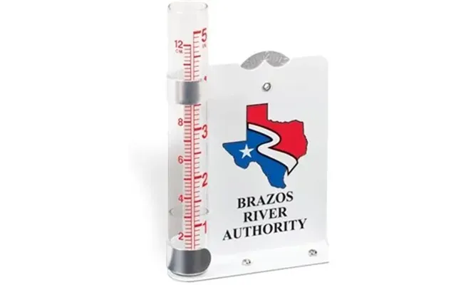 25 Custom Aluminum Rain Gauge - 3 3 4 W X 5 1 2 H