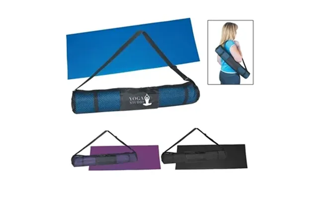 25 Customized Yoga Mat And Carrying Case - Pvc & Traction