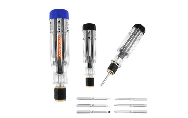 25 Promotional 6-in-1 Quick Release Screwdriver - Phillips And 