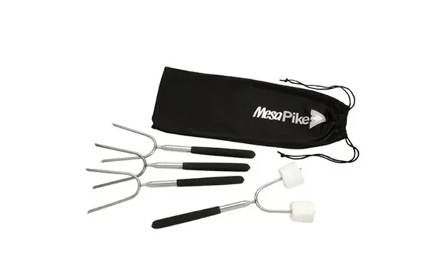 25 Promotional Extendable 34 Roasting Sticks With Carrying Case - 