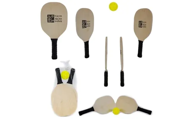 25 Promotional Pickle Ball Set - Wooden Paddles