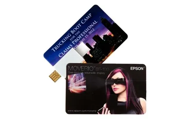 25 Promotional Plano Credit Card Usb Flash Drive - Wallet Size