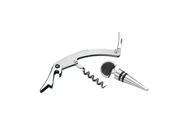 25 Promotional Silver Spring 2-piece Wine Set - Multi-function