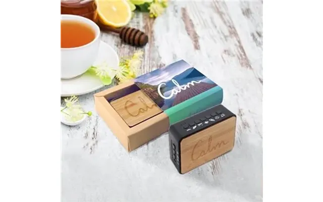 25 Promotional Sound Machine With Custom Sleeve - 6 Nature Sounds 
