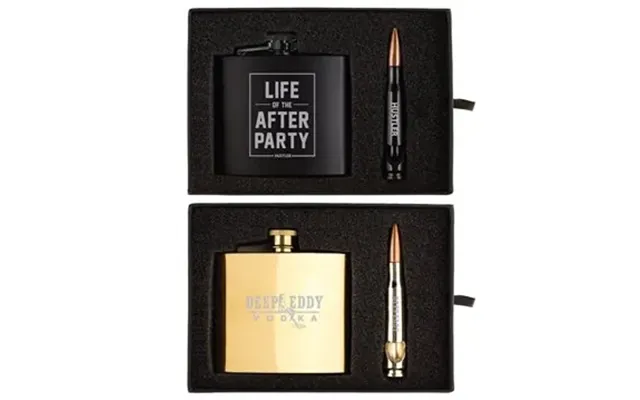 25 Promotional Tactical 5 Oz Flask And Bullet Bottle Opener Gift 