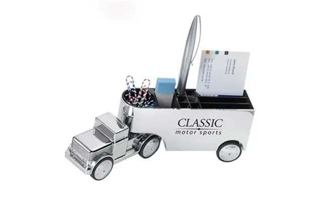 25 Promotional Troika Office Trucker Chrome-plated Business Card 