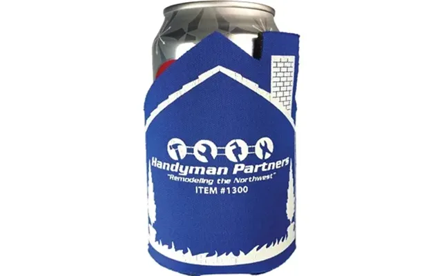 250 Custom American Made House Can Cooler - High Density Foam