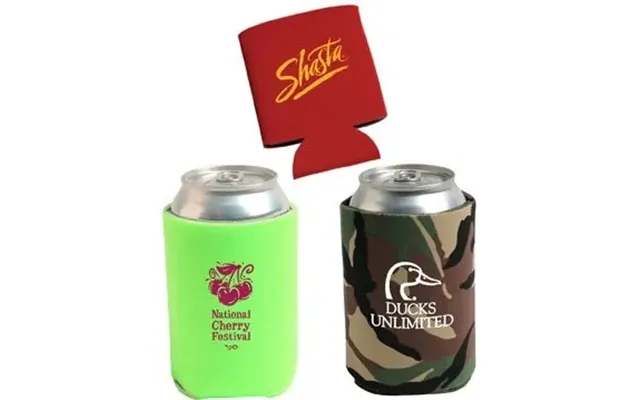 250 Custom Collapsible Can Cooler - Insulated & Foldable