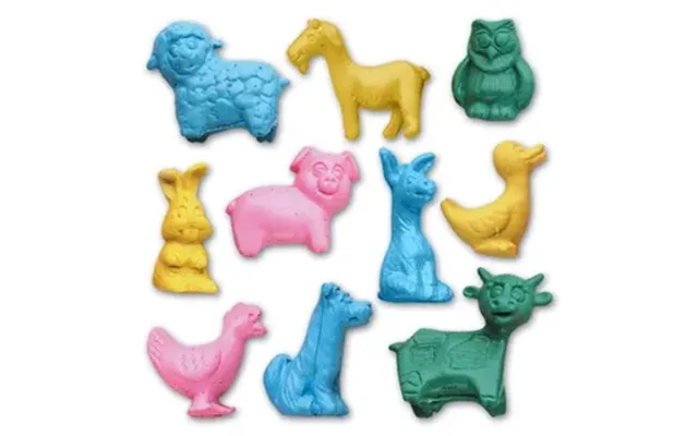 250 Custom Figurine Eraser Farm Animal Jr. Collection - Made In 