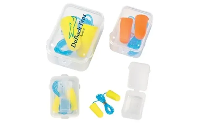 250 Custom Foam Ear Plug Set In Case - Corded