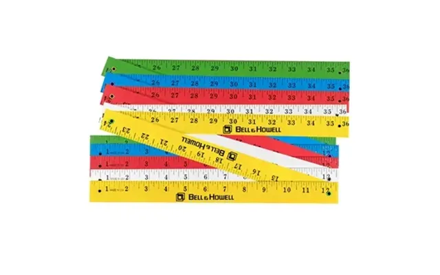 250 Custom Folding Yardsticks - Enamel Finish