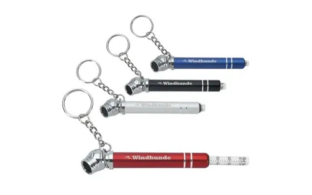 250 Custom Good Value Mini Double Ring Tire Pressure Gauge - 50 