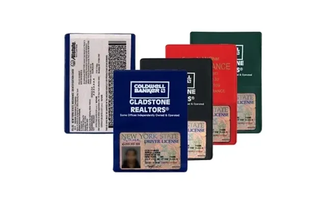 250 Custom Insurance Card Holder - Extra Pocket