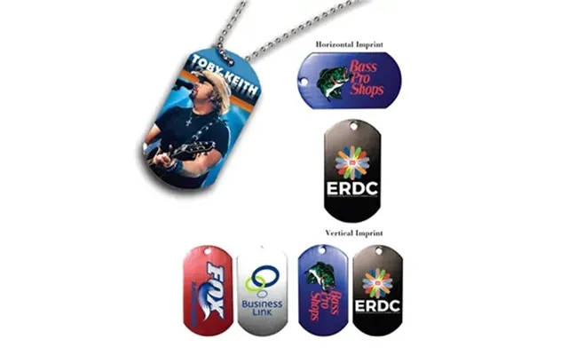 250 Custom Metal Dog Tag, 23-1 2 Ball - Anodized Aluminum