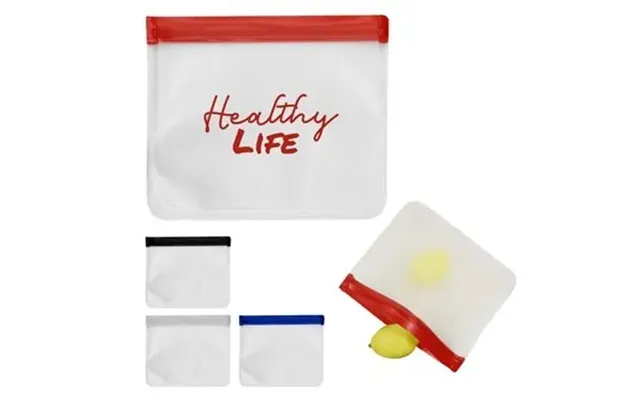 250 Custom Reusable Zip Top Storage Bag - Fda Compliant & Peva
