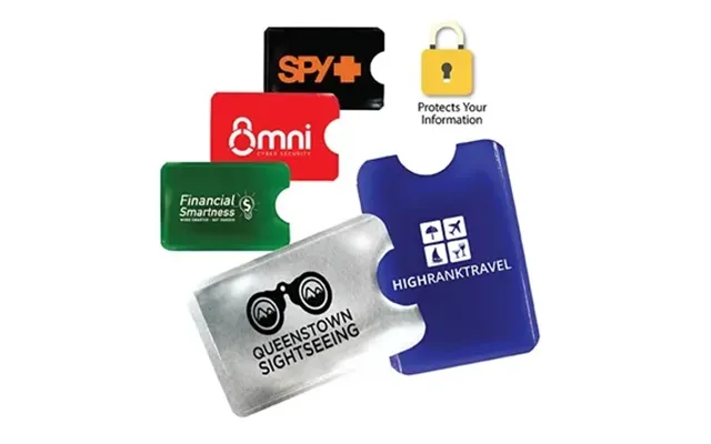 250 Custom Rfid Card Holder - Data Protection