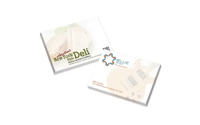 250 Custom Souvenir Sticky Note 4 X 3 Pad - 50 Sheet