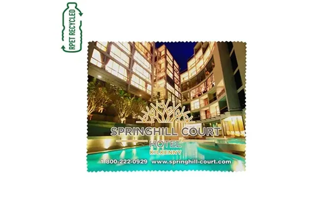 250 Customized 5 X 5 - The Chamarel Recycled Rpet Full Color 