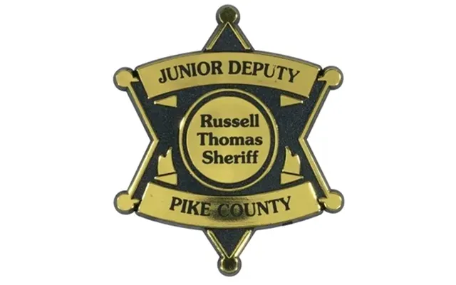250 Customized 6 Point Star Badge - Gold & Clip Back