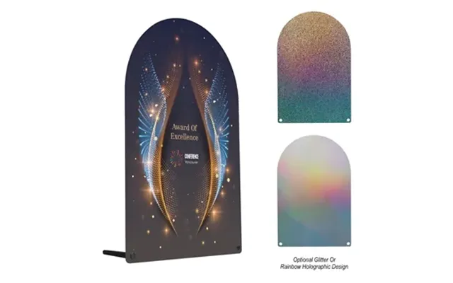 250 Customized Acrylic Award - Arch Rectangle 10