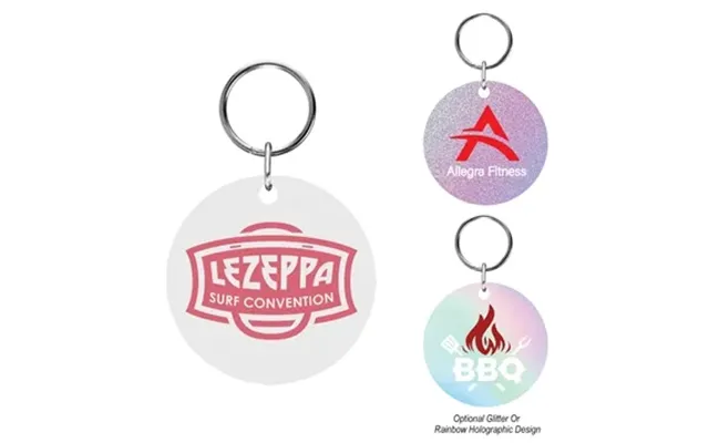 250 Customized Acrylic Key Tag - Circle