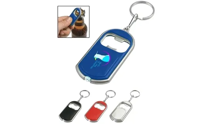 250 Customized Bottle Opener Key Chain With Led Light - Extra 