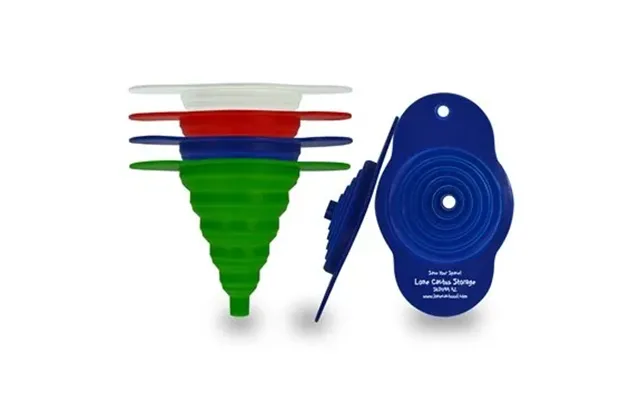 250 Customized Cook's Choice Collapsible Silicone Funnel - Heat 