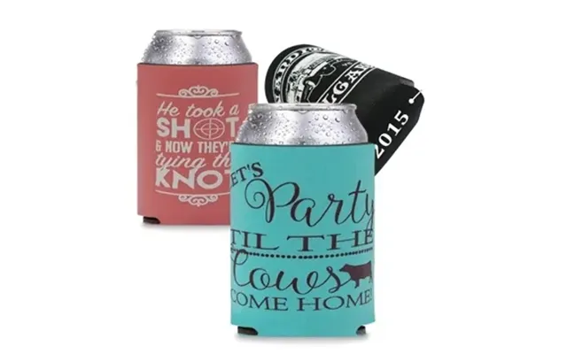 250 Customized Cool-apsible Can Cooler - Foam Insulated
