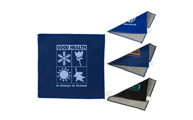 250 Customized Double-sided Microfiber Cleaning Cloth - Textured 