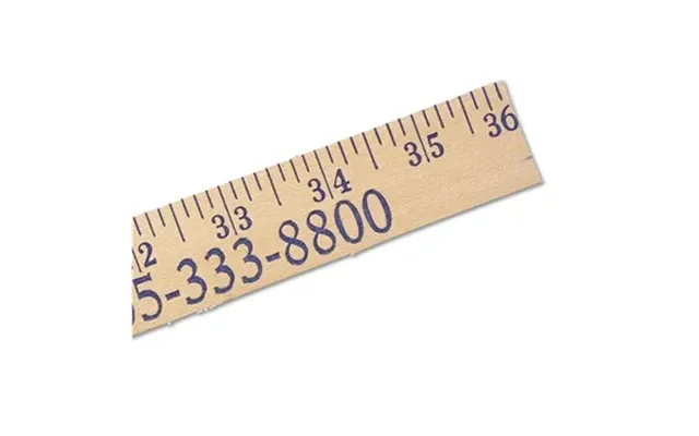 250 Customized Heavy-duty Yardsticks - Natural Finish