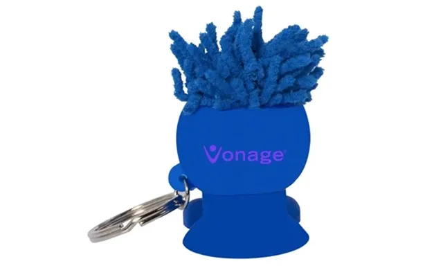 250 Customized Moptoppers Mobile Stand Cord Winder Key Chain - 