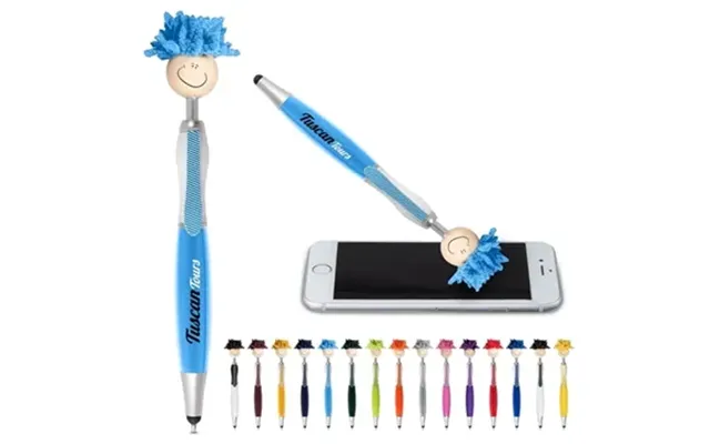 250 Customized Moptoppers Multicultural Screen Cleaner With Stylus 