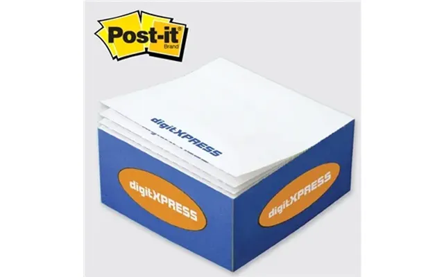 250 Customized Post-it Custom Printed Notes Half-cube - Made In 