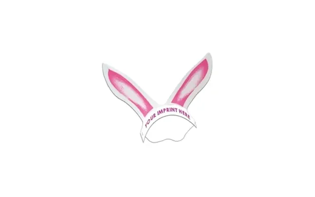 250 Customized Rabbit Ears W Elastic Band - Paper Products