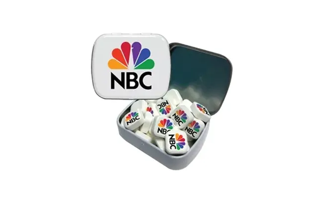 250 Customized Small Tin With Printed Mints