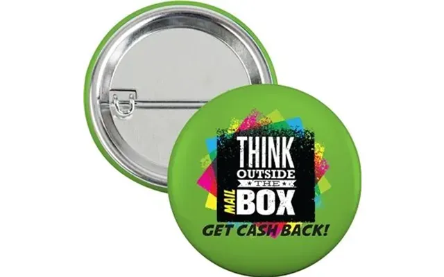 250 Promotional 2-1 4 Round Safety Pin Button - Laminated